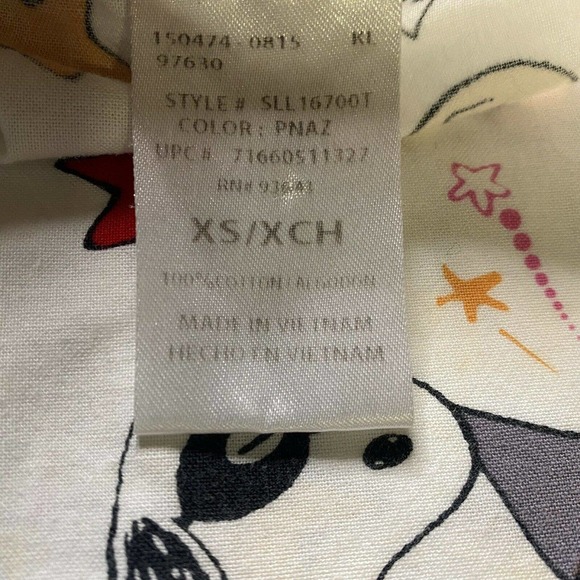 Peanuts Medical scrub top sz xs - Picture 5 of 9